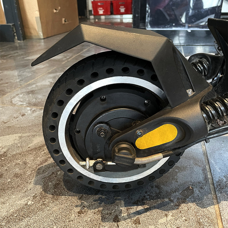 pneu plein dualtron mini increvable trottinette électrique roue arrière minimotors pas cher