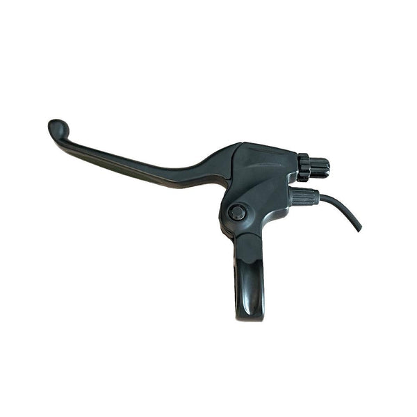 1 paire de leviers de frein gauche et droit pour scooter électrique, poignée de frein en alliage d'aluminium avec connecteur étanche à 2 broches, pièces de rechange pour levier de frein électrique