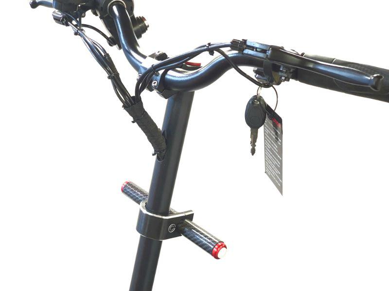 poignée guidon enfant trottinette électrique zero 10x bar guidon rouge