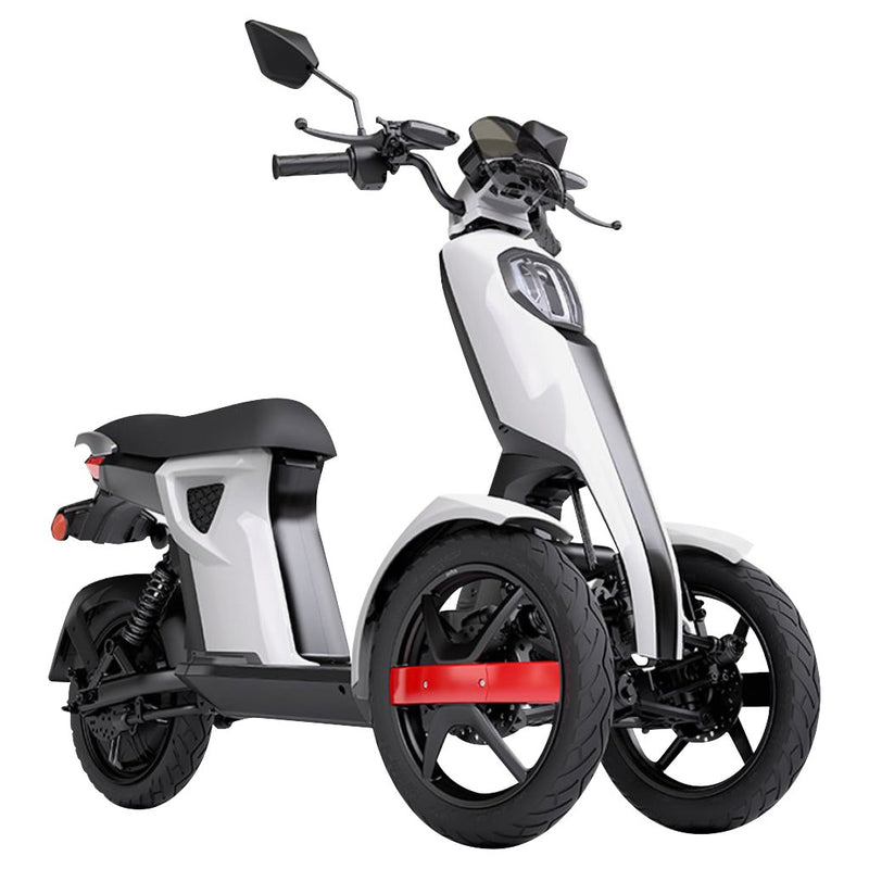 scooter electrique 3 roues doohan itango blanc promotion