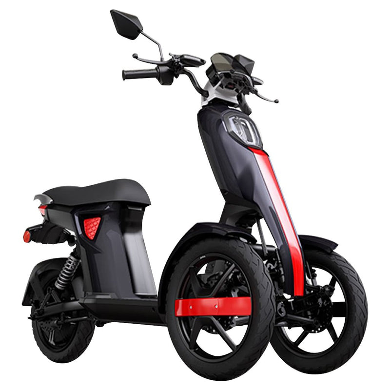 scooter electrique 3 roues doohan itango noir pas cher