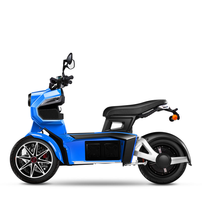 Doohan iTank 125cc Scooter eléctrico de 3 ruedas