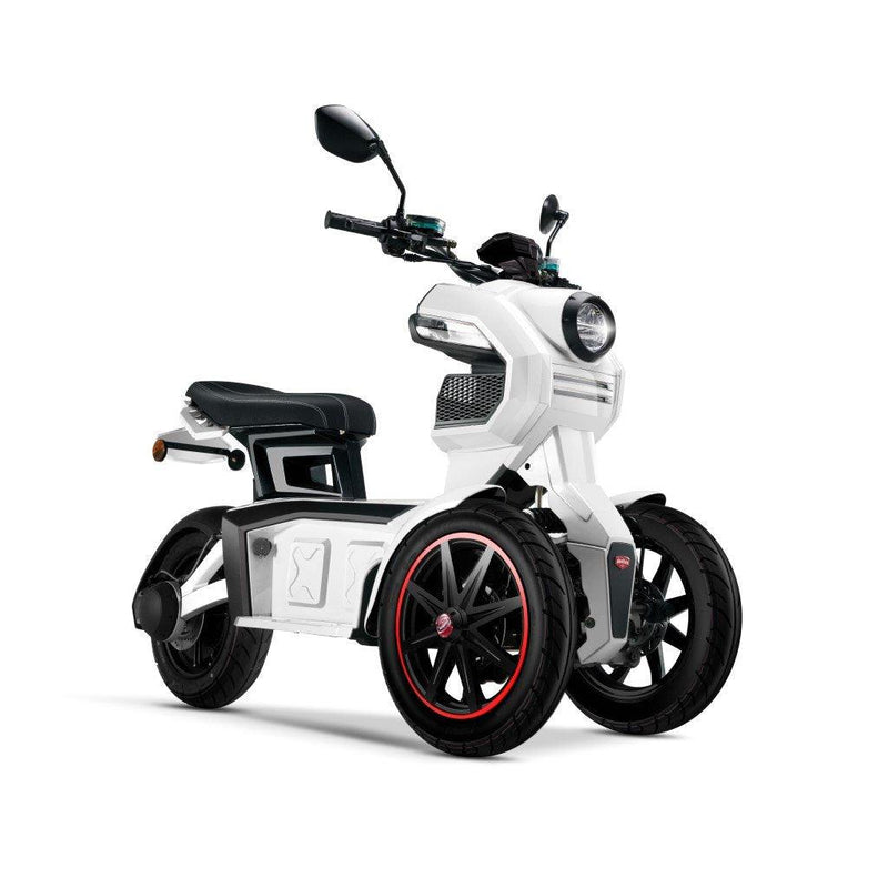 scooter electrique 3 roues doohan itank 125cm3 blanc promotion
