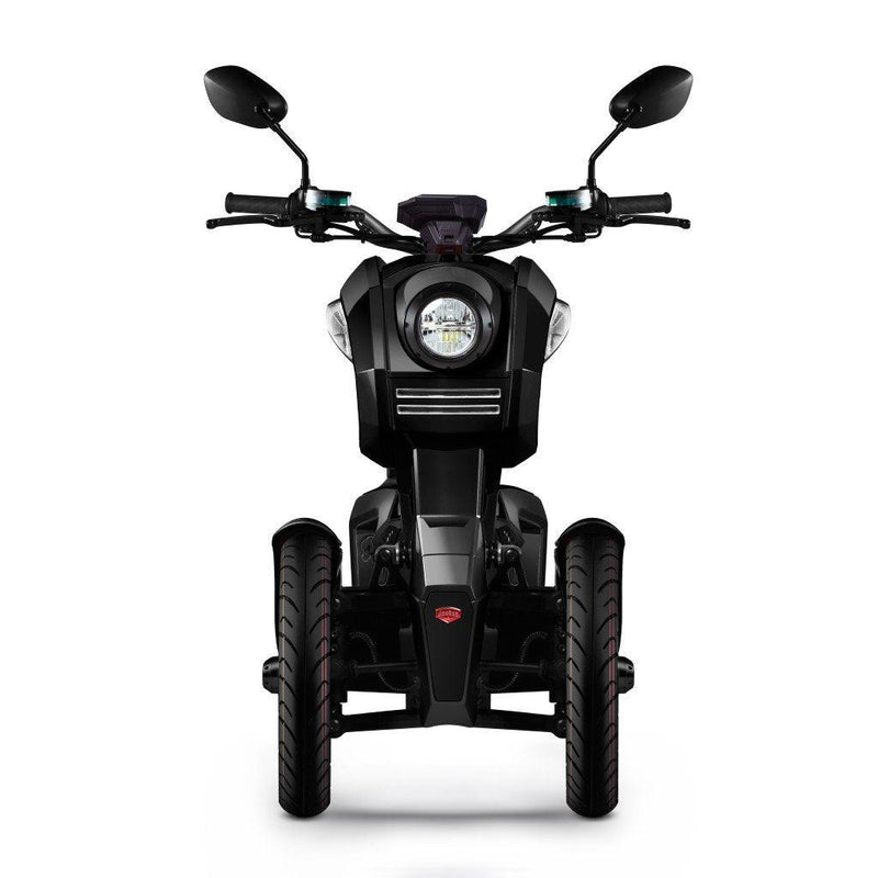 scooter electrique 3 roues doohan itank 125cm3 noir clignotants