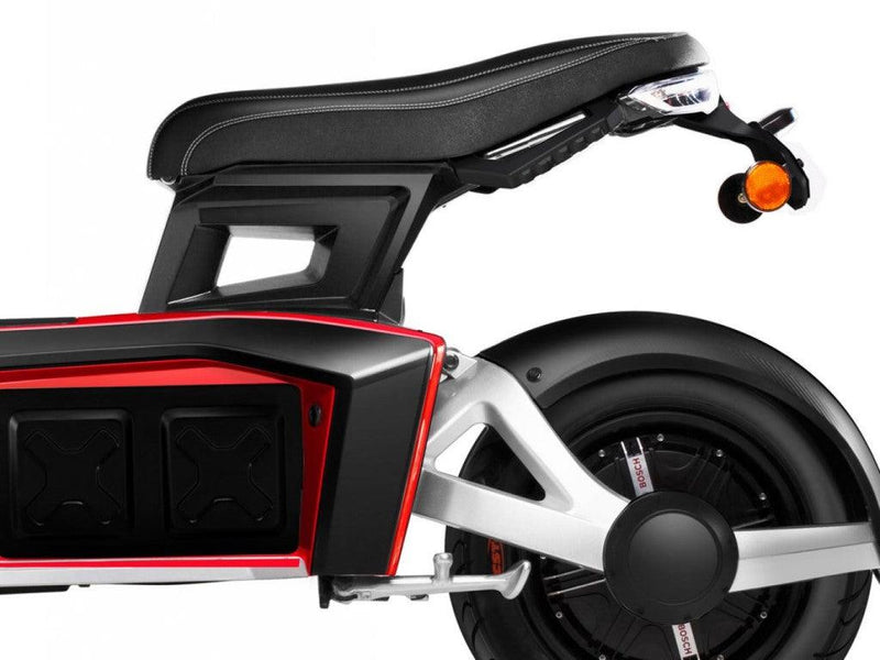 scooter electrique 3 roues doohan itank 125cm3 rouge clignotants