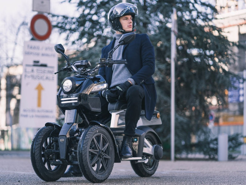 scooter electrique 3 roues doohan itank 50 noir france pas cher lifestyle paris