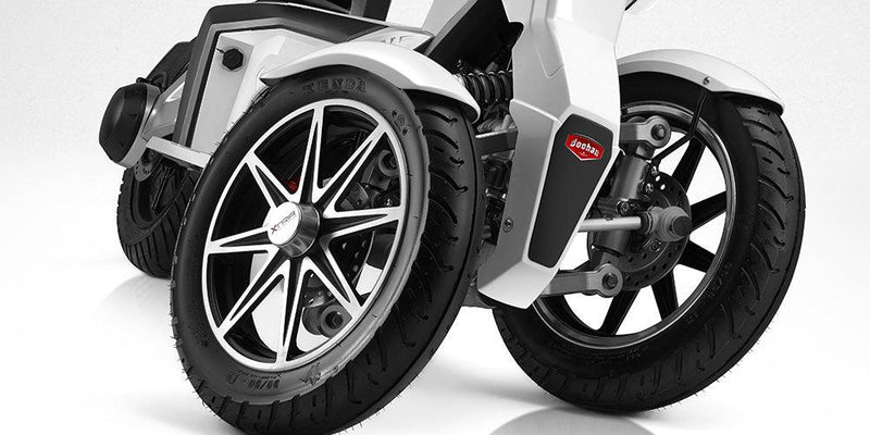 Roues de roue de scooter 125 mm 2 pièces accessoires roues de