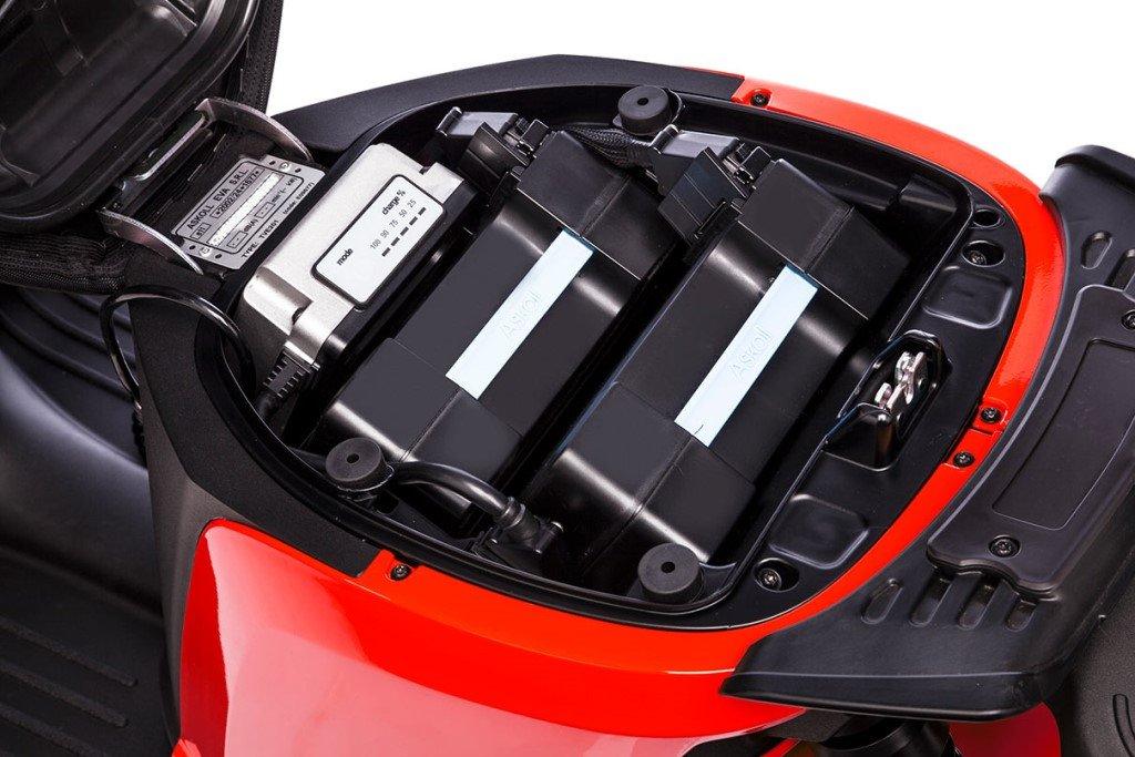 scooter electrique askoll es2 batterie panasonic