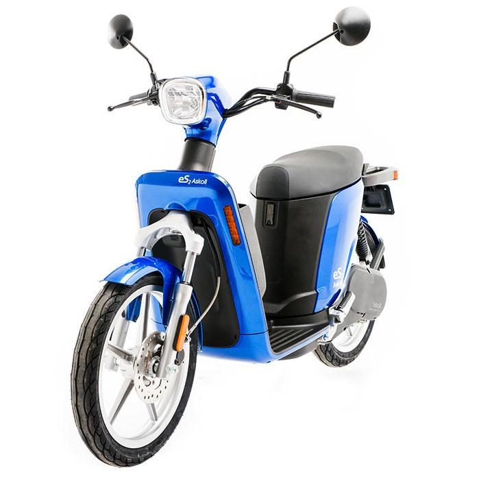 scooter electrique askoll es2 bleu