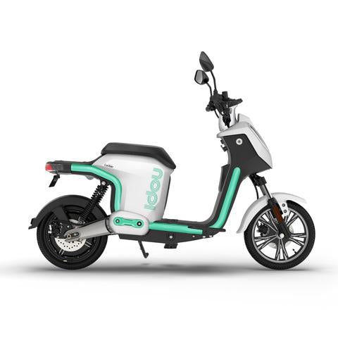 scooter electrique doohan idou 50 blanc suspension
