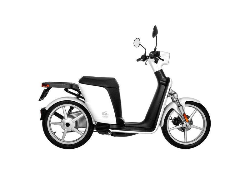 scooter electrique livraison askoll espro45 blanc support top case
