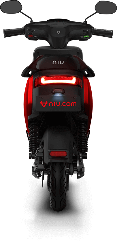 scooter electrique niu m+ phare arriere