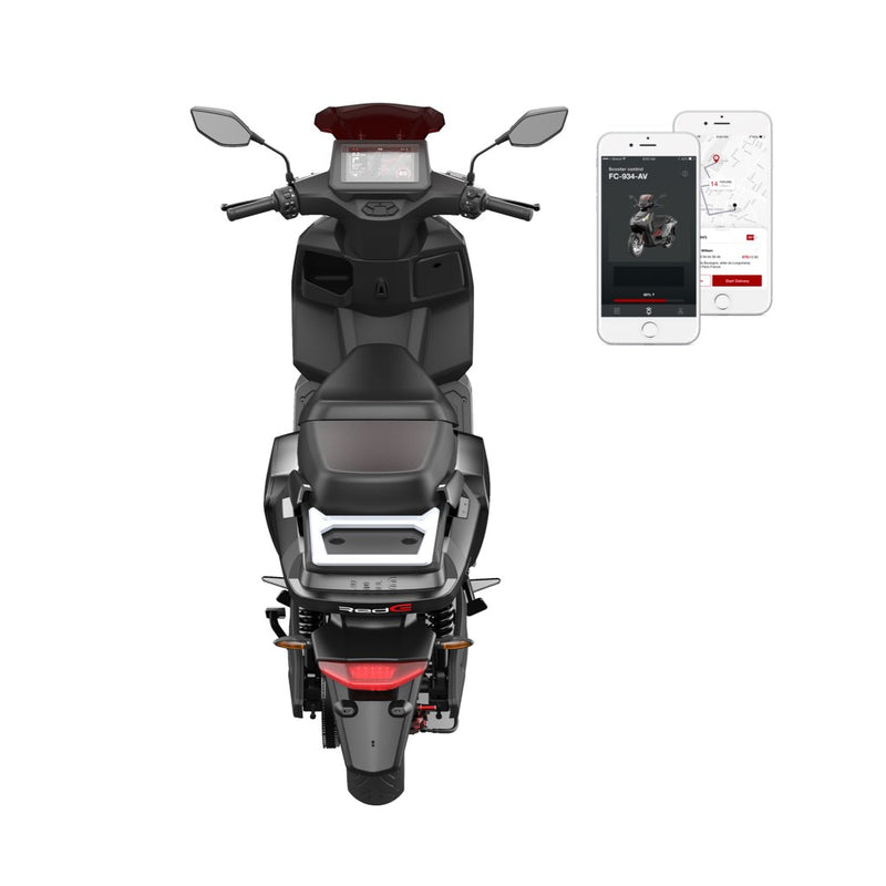scooter electrique rede 2go application bluetooth red electric model e50
