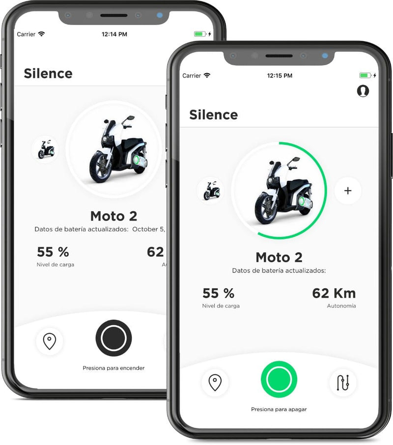 scooter electrique silence s01 application