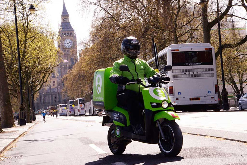 scooter electrique silence s02 livraison vert