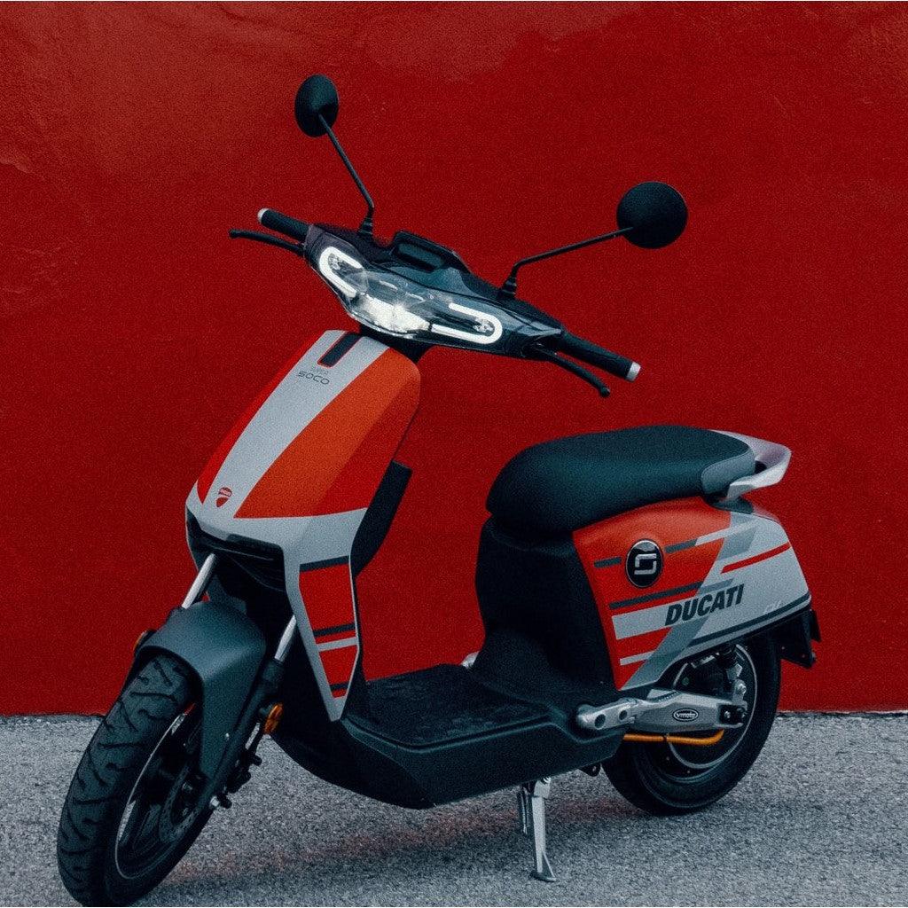 scooter electrique super soco cux ducati ville