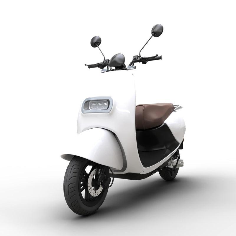 scooter electrique twild city urbain blanc