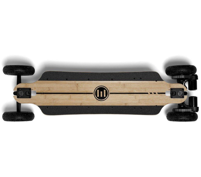 skate electrique evolve gtr bamboo 2&1 deck bambou flex