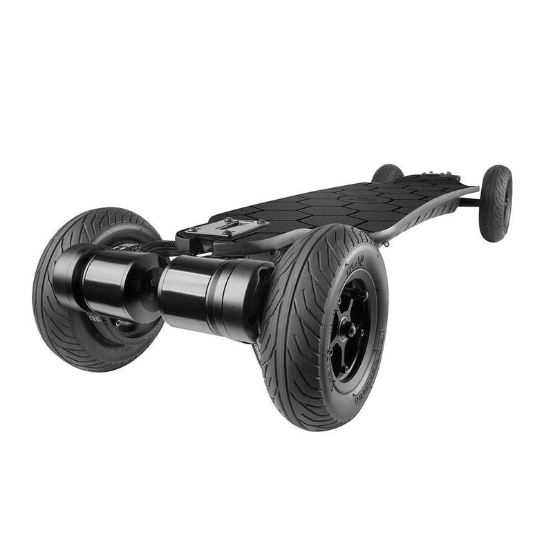 skateboard électrique wowgo at2 black 1500w longboard tout terrain double moteur