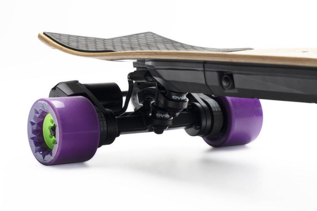 stakeboard electrique evolve stoke durete roue