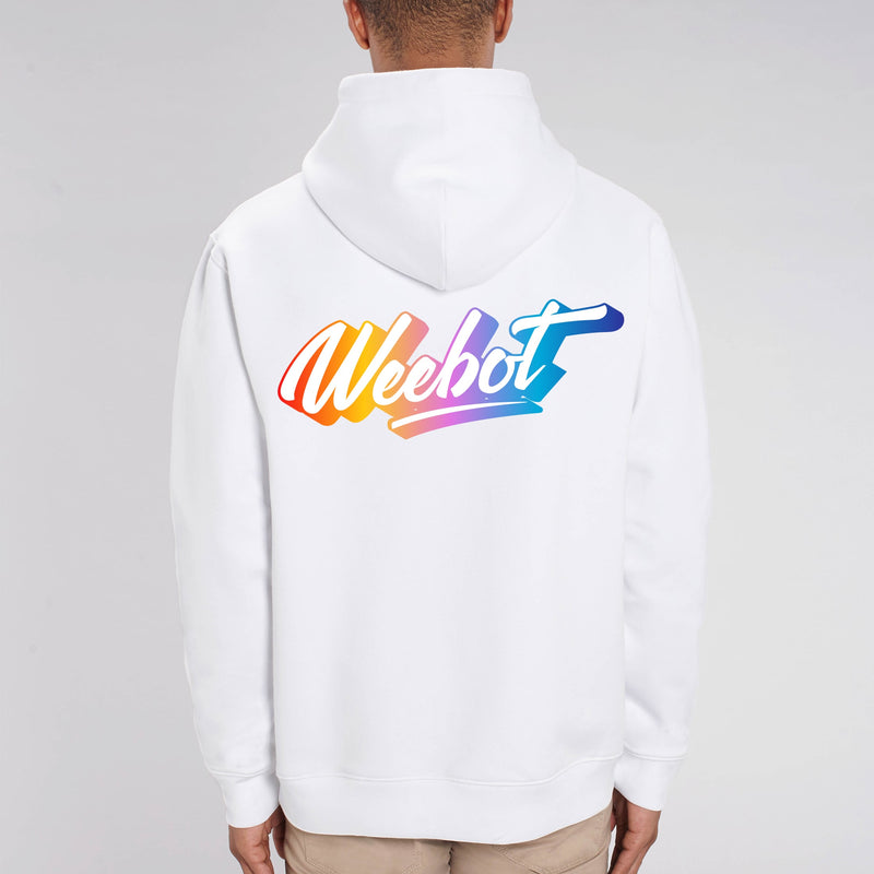 sweat shirt weebot cruiser logo neon homme