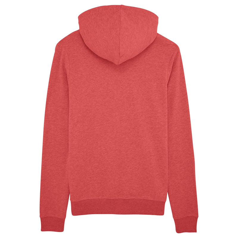 sweat shirt weebot suede rouge capuche