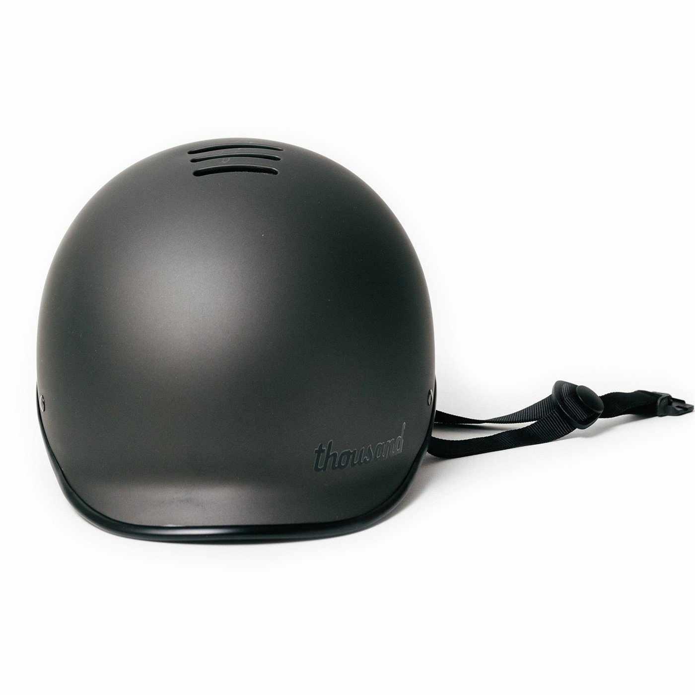 thousand casque velo noir monochrome stealth black aerations