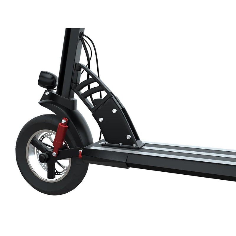 trottinette electrique kaabo skywalker 10c détails suspensions avant roues 10 pouces