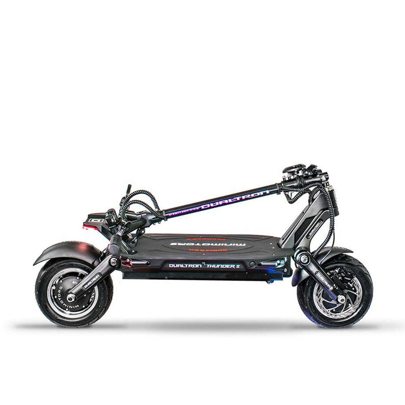 trottinette electrique pliable dualtron thunder 2 minimotors potence pliée