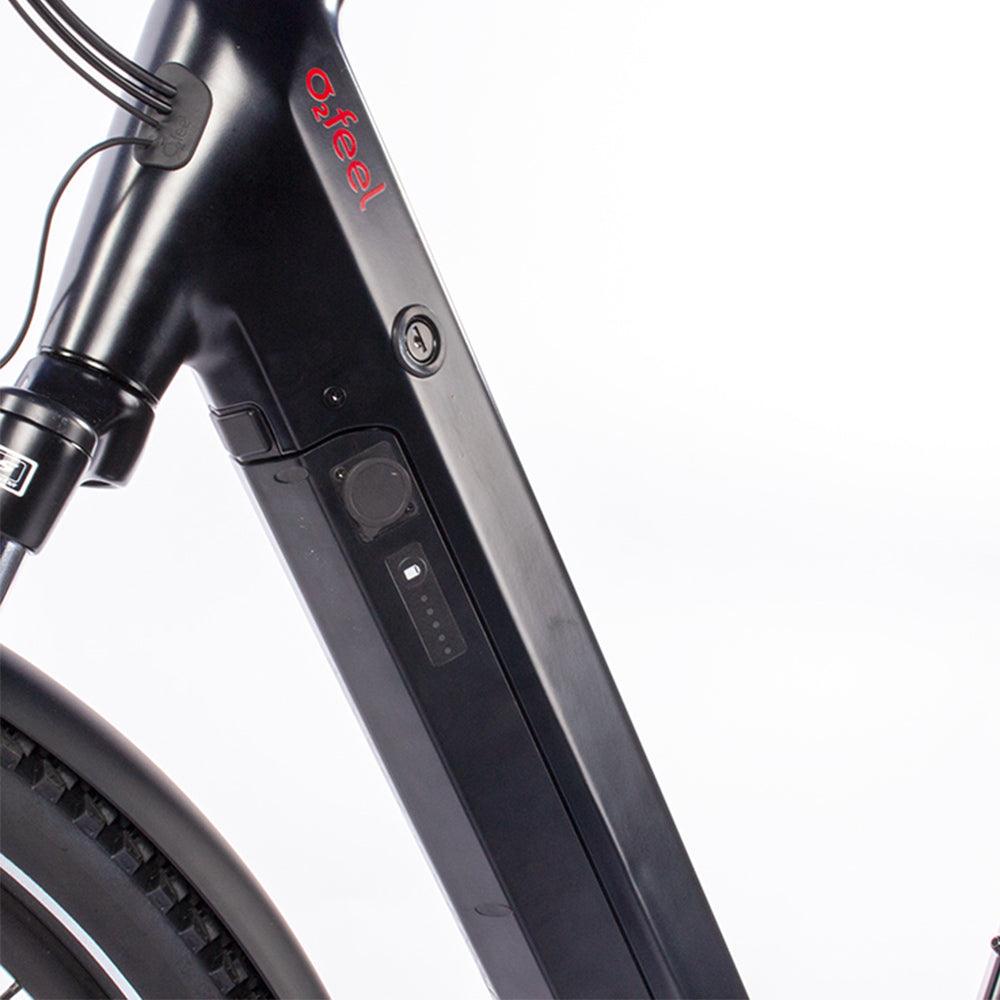 Acheter Vélo Electrique O2Feel Pas Cher - Batterie et Moteur Shimano
