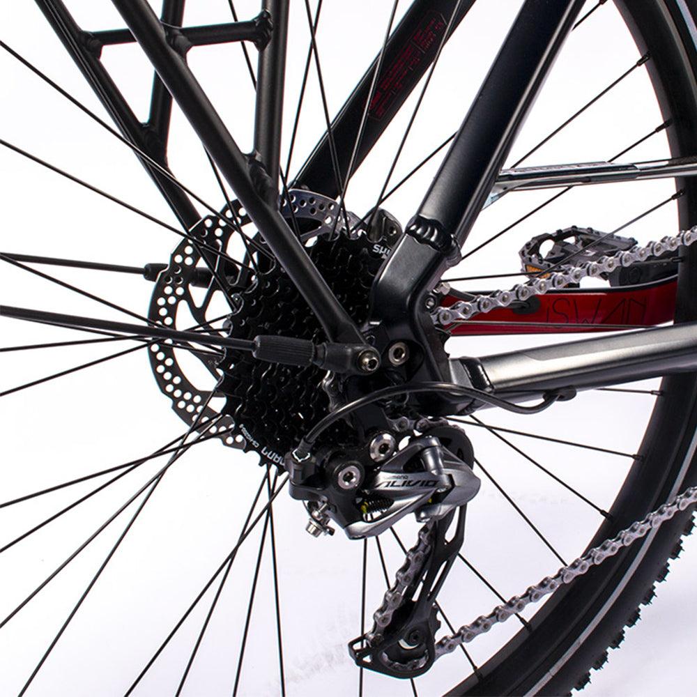O2Feel iSwan Explorer Boost 6.1 Electric Bike Shimano Motor