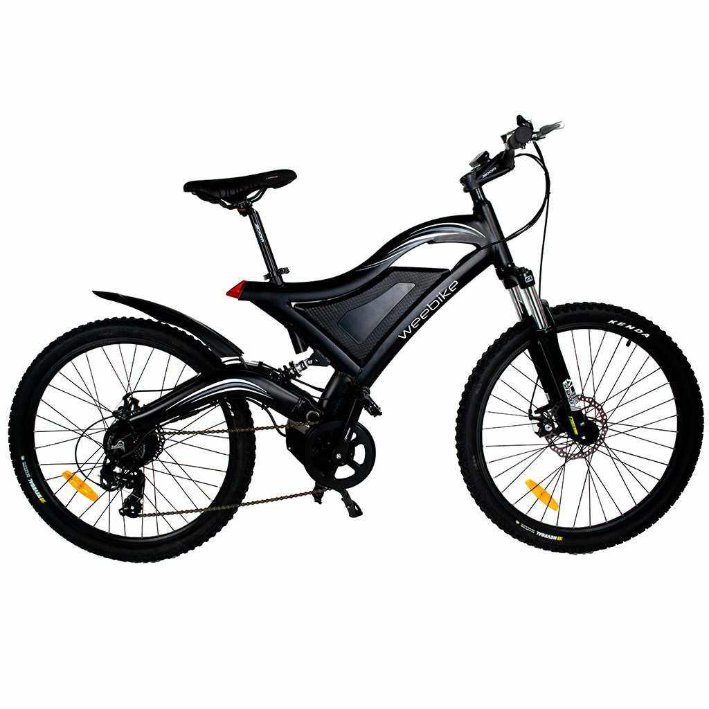 Le Ground Electric Mountain Bike Black Sports VAE Bike Weebot